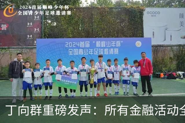 丁向群重磅发声：所有金融活动全部纳入监管，监管制度要成“带电高压线”